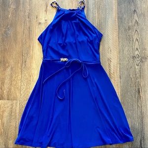 Teeze Me Royal Blue Sleeveless Dress Size M